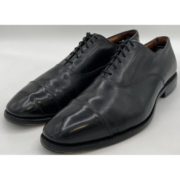 Allen Edmonds PARK AVENUE Black Leather Cap-Toe Oxfords Men’s 10.5D Dress Shoes main image 10